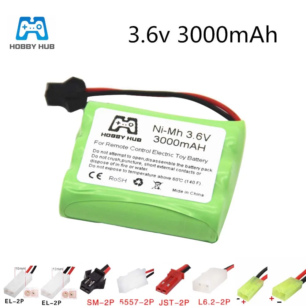 NI-MH 3.6V 3000Mah … - image