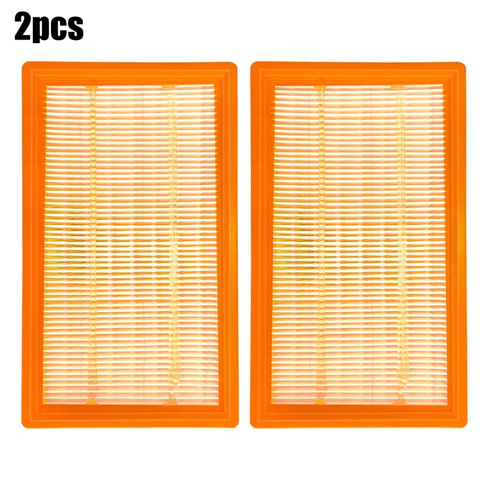 2x Flat Filters For Karcher  NT 35/1 45/1 55/1 TACT + Te M + Ap + BS 6.904-367.0 Vacuum Cleaner Replacement Tools For Home