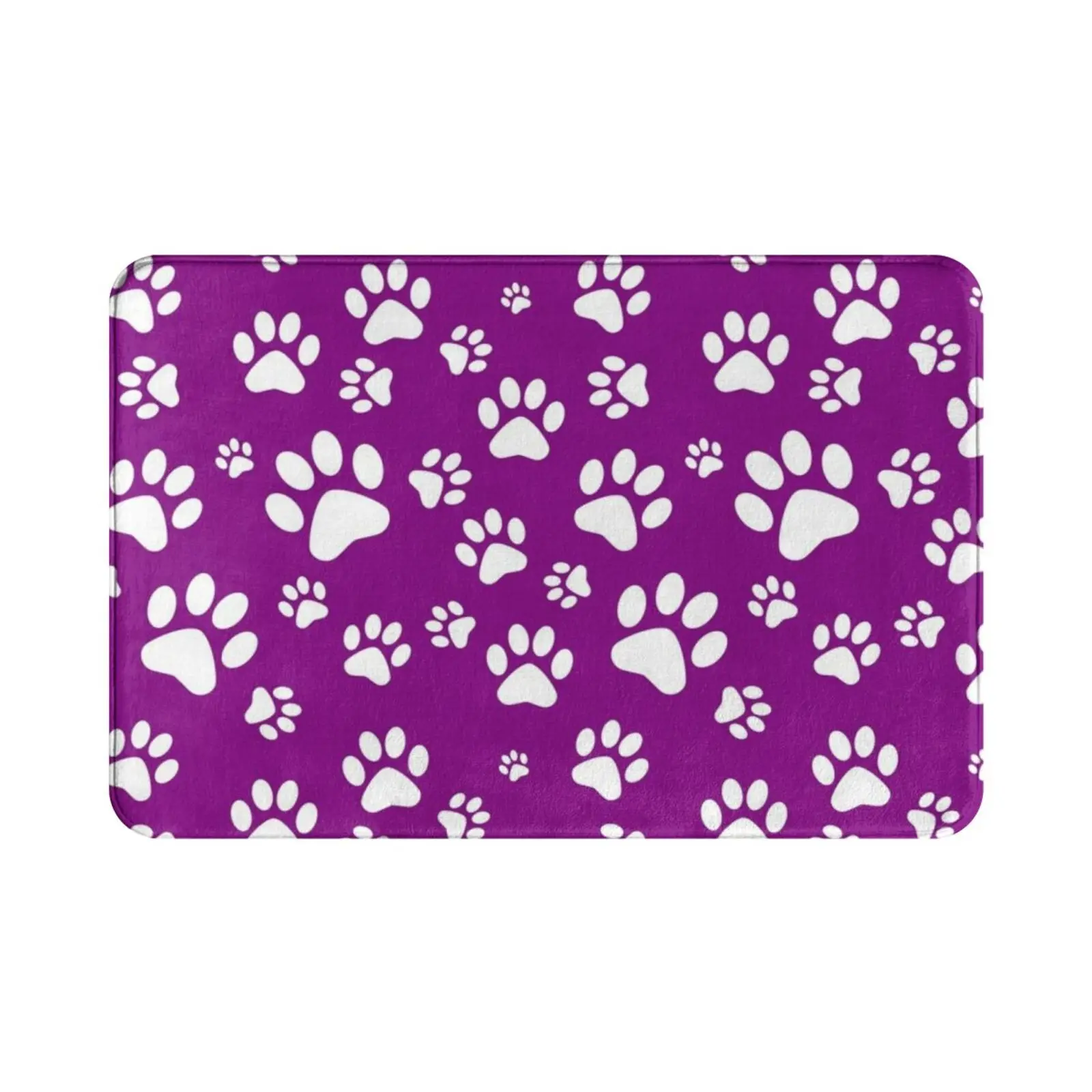 Paw Love-Purple Carpet 367 Carpet Paws Pet Paws Paw Paw Paw Mouth Dogs Cats Paw Cat Dog Paws Paws