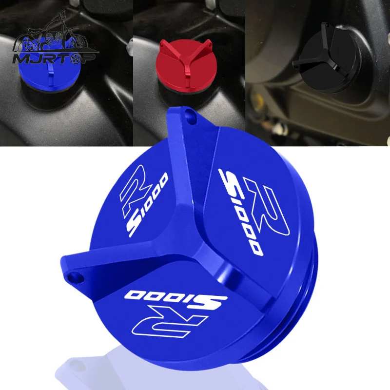 

Motorcycle Accessories Engine Oil Filler Cup Plug Cover FOR BMW S1000R S1000 R s1000r 2014-2020 Fuel Cap Bolt Screw CNC Aluminum