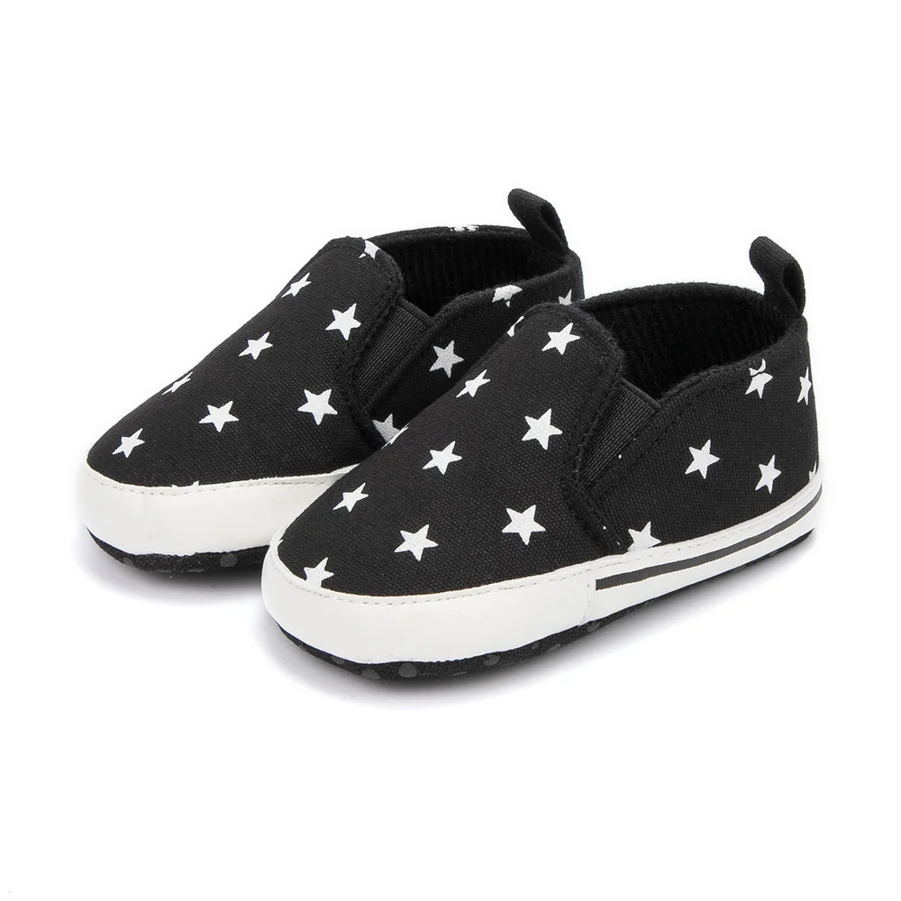 Baby Shoes Canvas Star Shoes Soft Sole Infant Casual Sport Baby Boy Girl Shoes Anti-Slip Sole First Walkers Toddler Crib Shoes