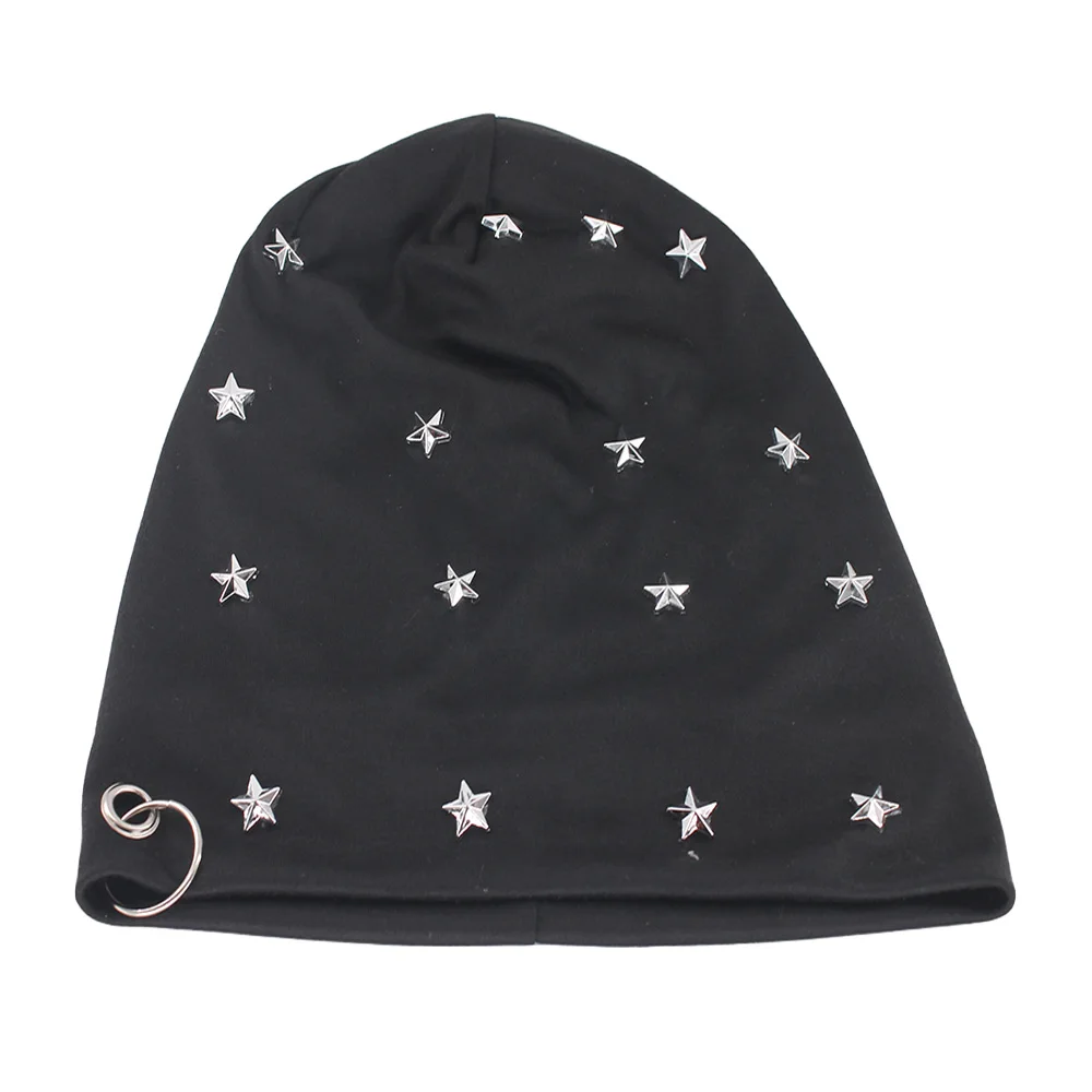 New Autumn Warm Star Diy Adult Women Beanies Skullies Casual Unisex Hip Hop Hats Outdoor Brand Solid Gorras For Lady Hats Bone