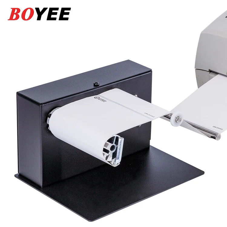 R3 automatic thermal label printer rewinder and unwinder machine  Label Roll Rewinder for Barcode printer