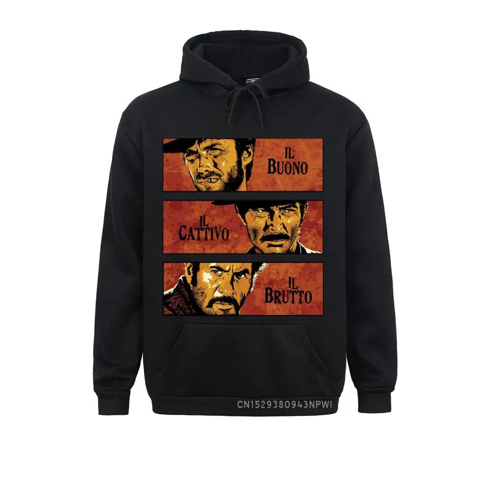 

Quality The Good The Bad And Ugly Graphic Sweatshirt For Male Il Buono Brutto Cattivo Pullover Swag Unique Sportswear