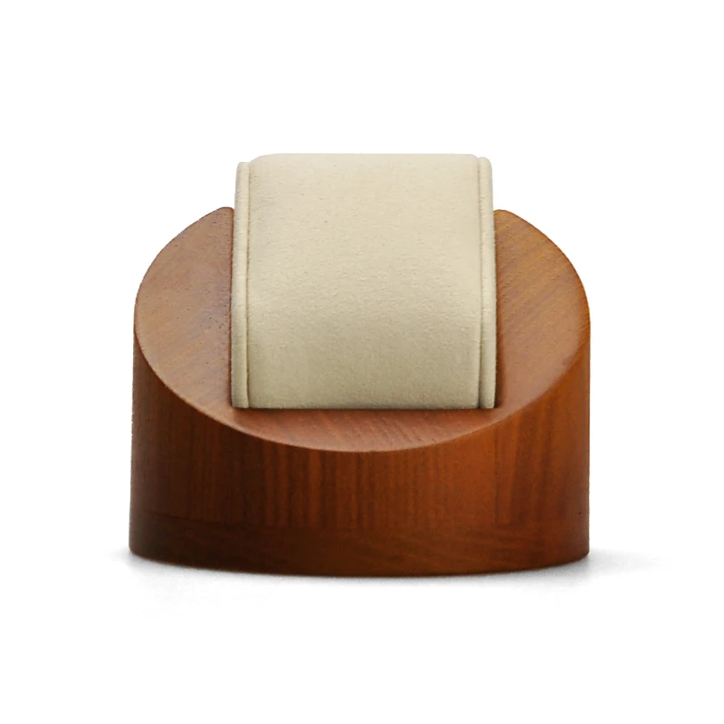 Oirlv Uhrenständer aus Holz mit Kissen, Uhrenbox, Schmuckständer, Schmuck-Organizer, Fotografie-Requisiten