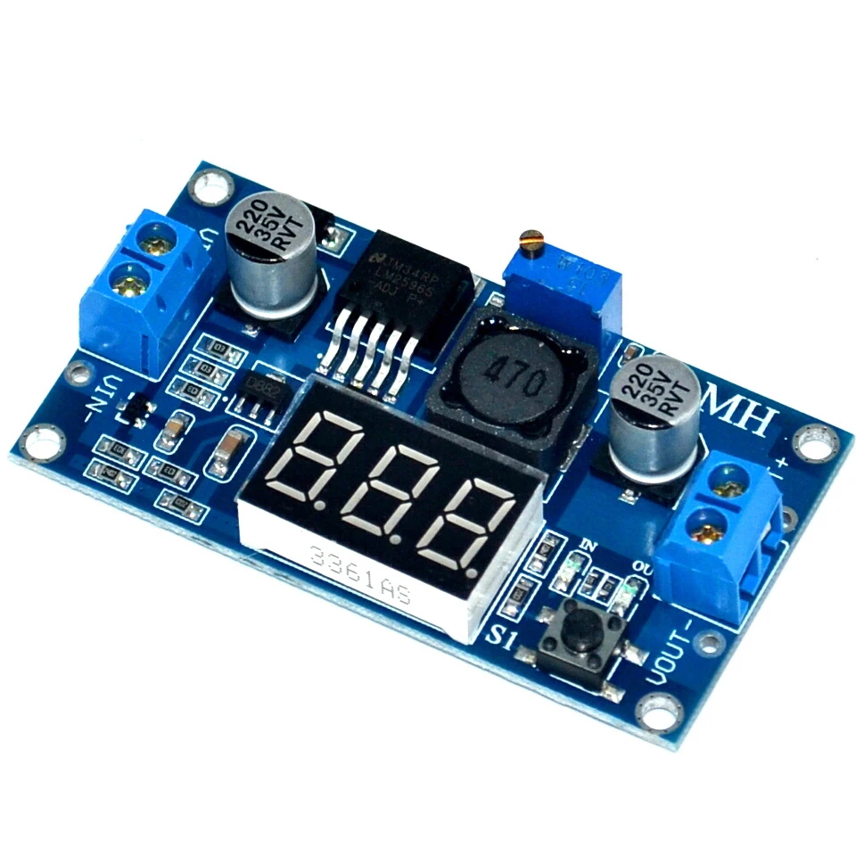 XL6009 DC-DC Verstelbare Boost Module 5-32V Liter 5-55V Met Digitale Display