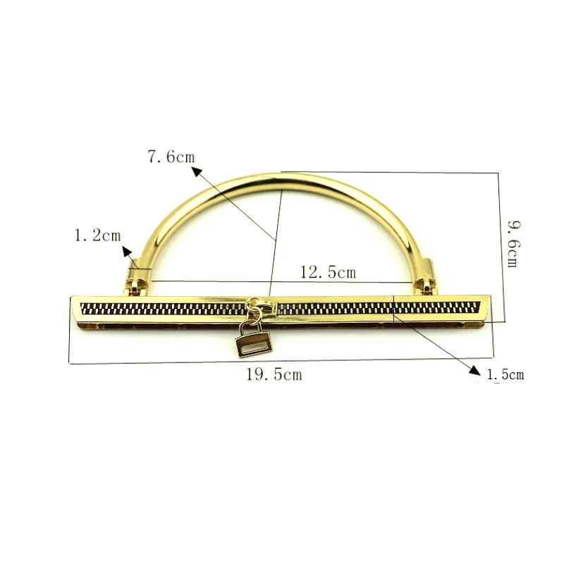 

Leather Shoulder Strap Alloy Bag Handle For DIY Craft Replacement Handbag Purse Handle Bag Making Accessories