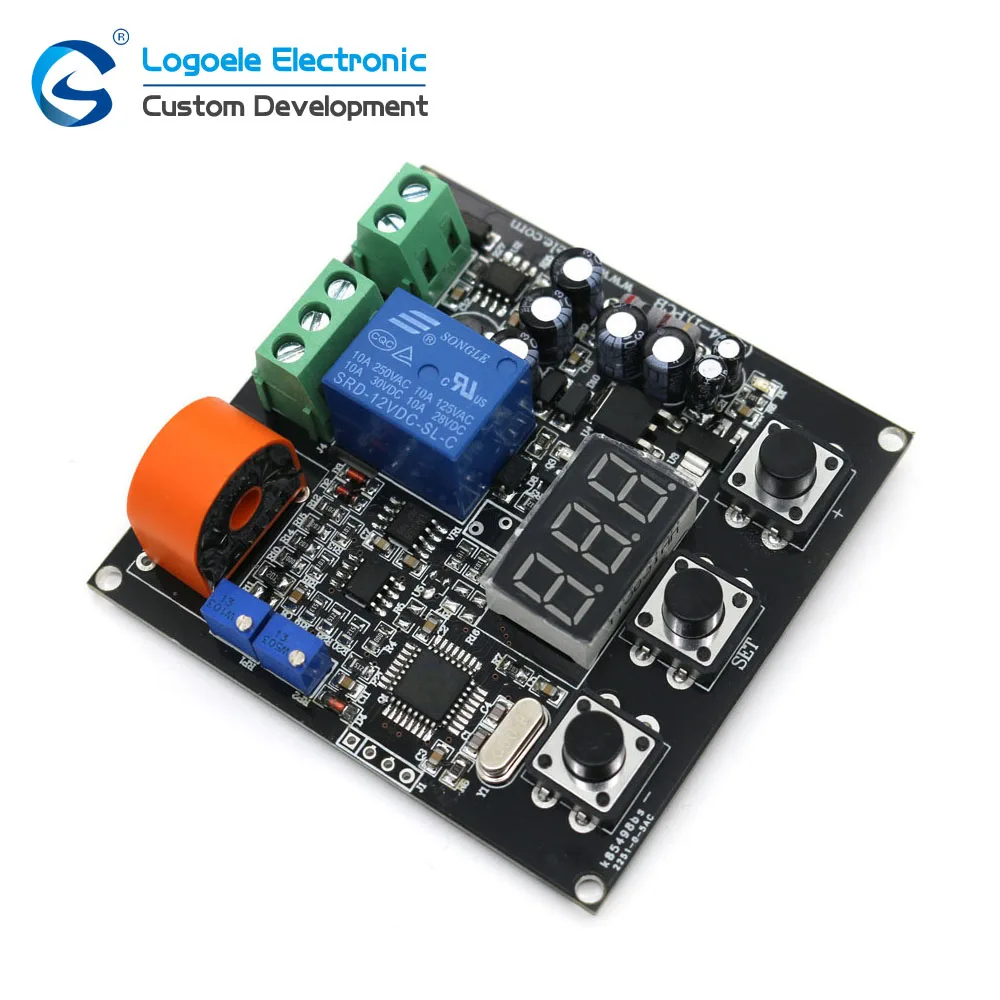 AC Current Sensor Module Switch output Full Range of Linear Output Delay, Relay Output. Free shipping