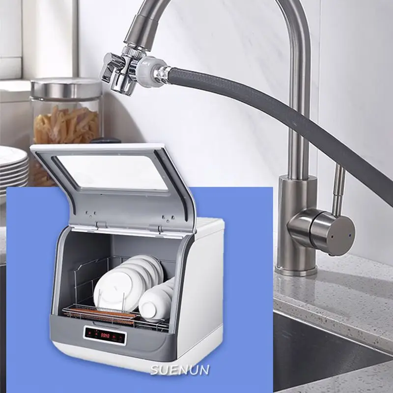 가정용 다기능 테이블 식기 세척기, 전문 스마트 살균, 휴대용 미니 식기 세척기 클리너 기계