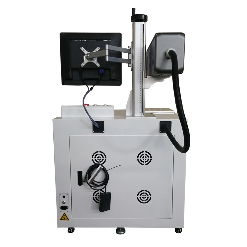 Best Price Raycus 20W 30W Fiber Laser Metal Marking Machine Used For Metal Gold Aluminum Sliver Cutting Machine