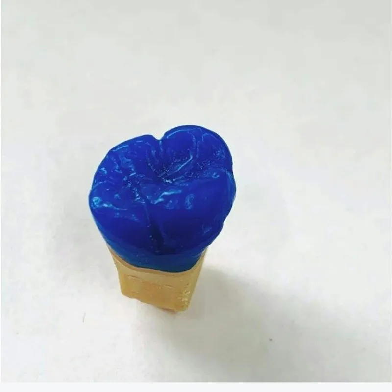 Os dentes cor-de-rosa da cera de xangtech que cinzelam 98(10-25)mm 2 pces para o sistema dental da came do cad do laboratório