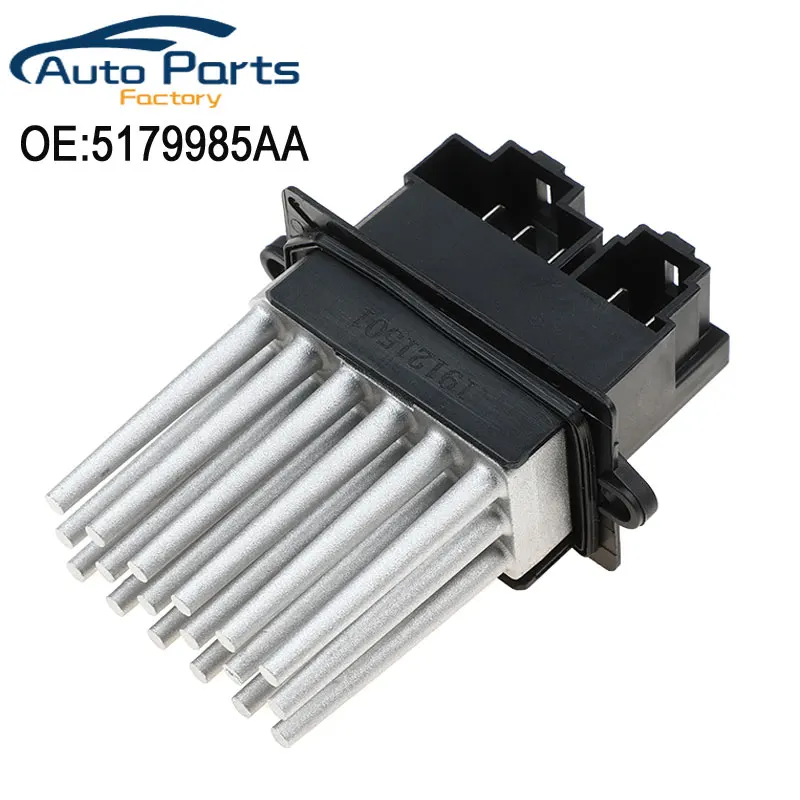 

New Heater Blower Motor Resistor Module For Chrysler Dodge Jeep w/ Climate Control Use 5179985AA 68052436AA 5061587AA