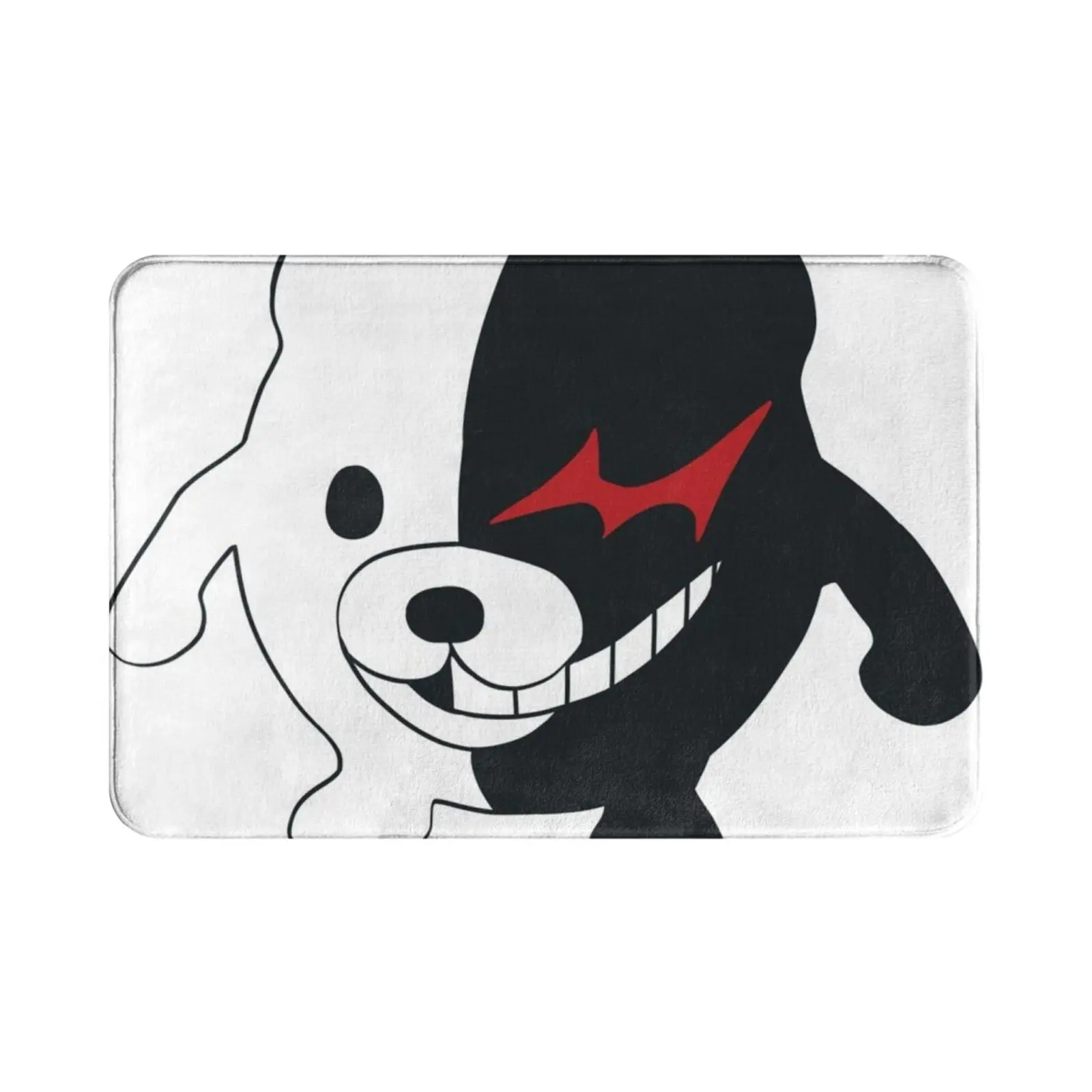 Monokuma Ball-Danganronpa Carpet Mat Rug Cushion Soft Non-Slip Danganronpa Dr Dr2 Dr3 Monokuma Meme Mmonokuma Ball