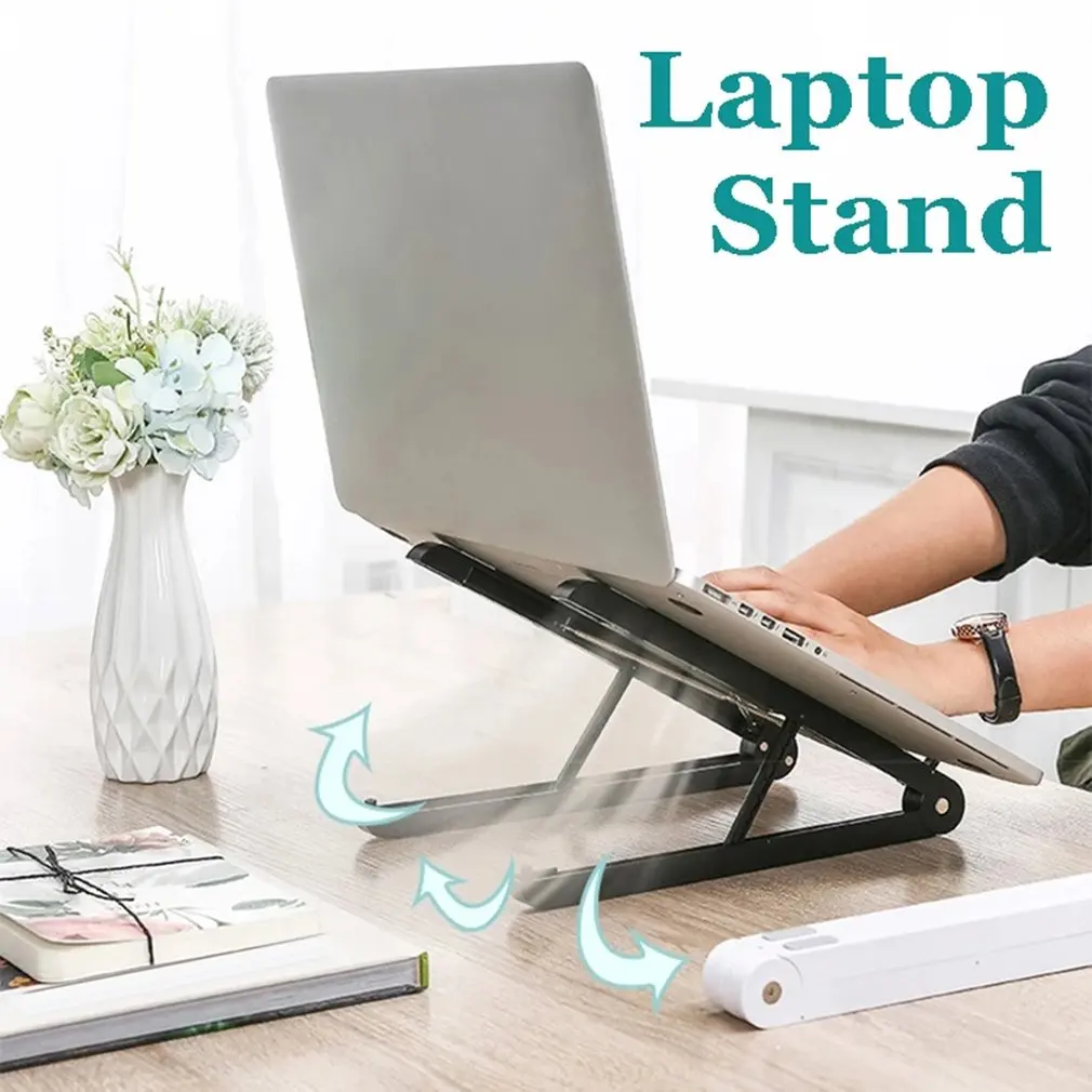 Opvouwbare Laptop Stand Notebook Stand Draagbare Laptop Houder Tablet Stand Computer Ondersteuning Voor Macbook Air Pro Ipad
