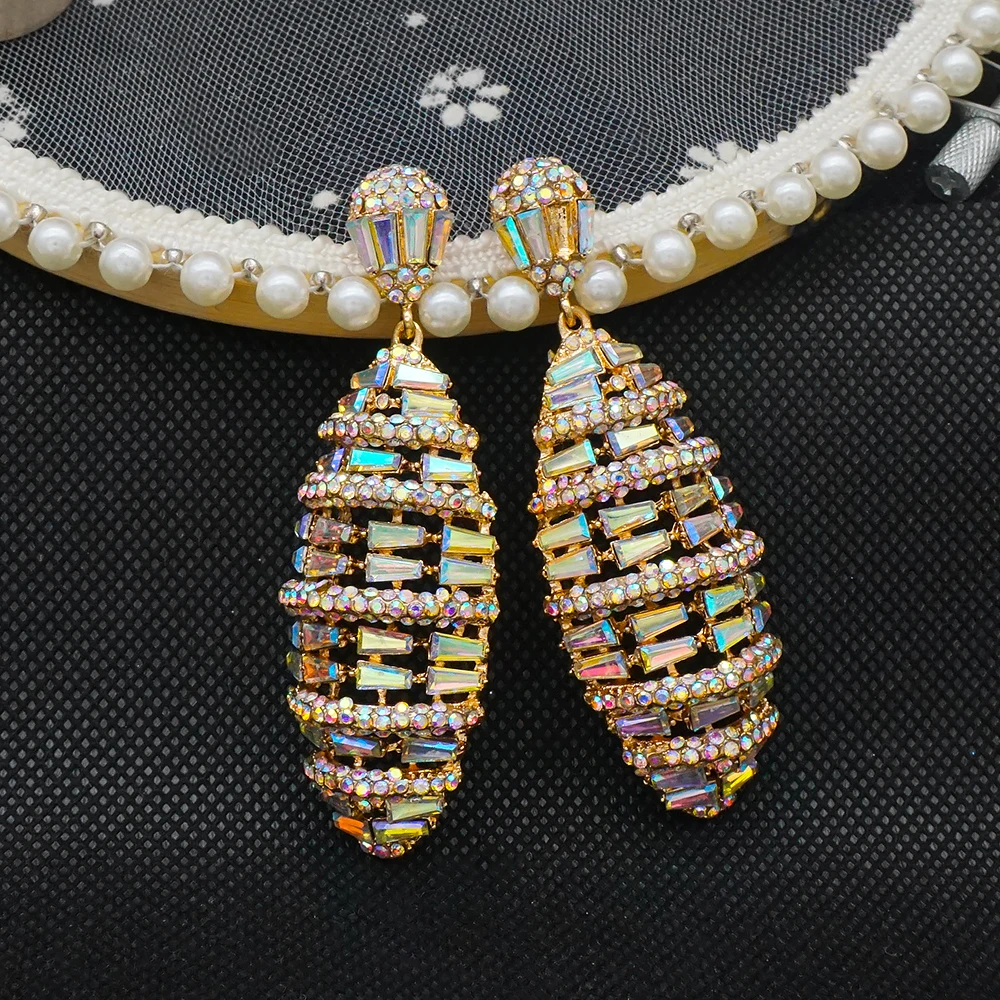 

Style Vintage Earrings for women Gold Color Geometric statement earring drop earing Hanging fashion jewelry gift