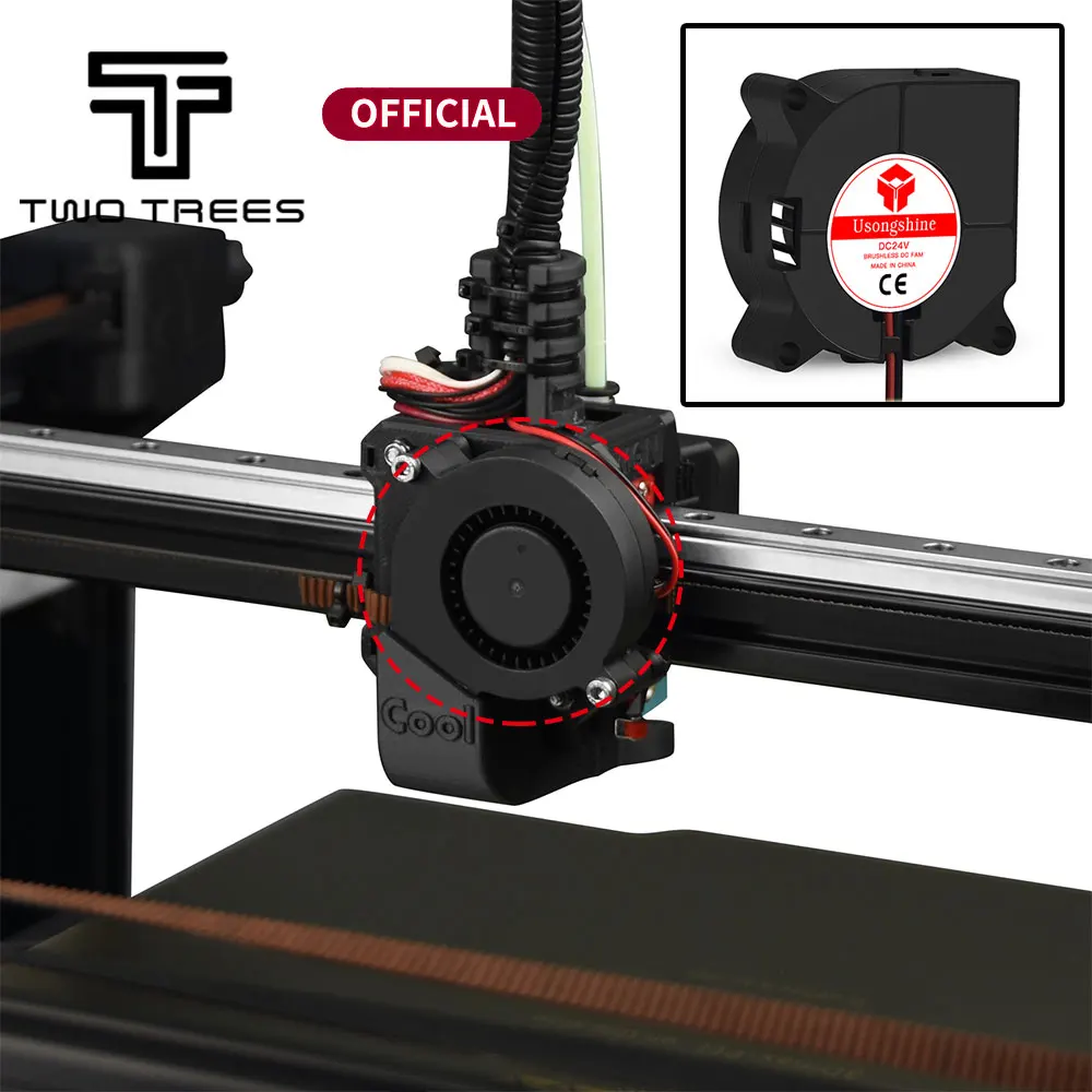 3D Printer Turbine Fan Cooling Fan (40*40*20mm) Side Blower Fans Extruder Hotend Cooling Turbo Fans 0.15A 3D Parts 4020