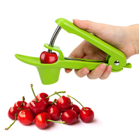 Cherry Pitter Cherry Core Seed Remover Plastic Fruits Gadgets Tools Olives Go Nuclear Device Fast Remove