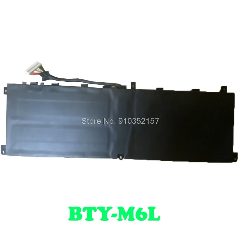 

BTY-M6L Battery For MSI GS75 GS65 PS63-8M GS65-8RE GE63-8RF WS65-8SK 8SK-431 PS42-8RB GS75 Stealth 8SE 9SF 5280mAh 80.25Wh 17.4V