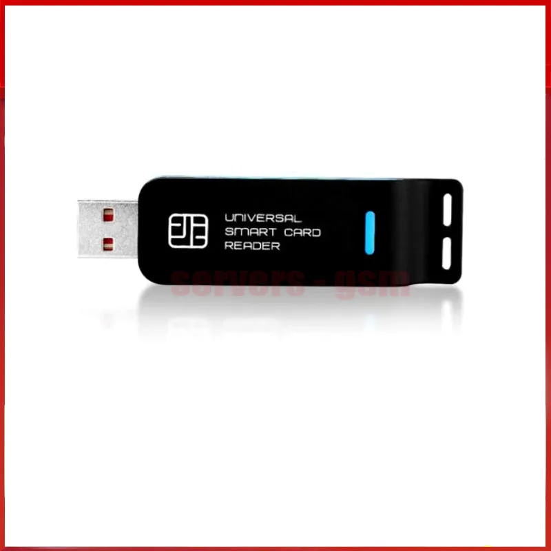 USB Universal Smart Card Reader For UFI Dongle/EMMC/SFT/CM2 /EFT Pro/NCK PRO/Z3X PRO /UMT PRO/infinity/Octoplus etc-Without Card