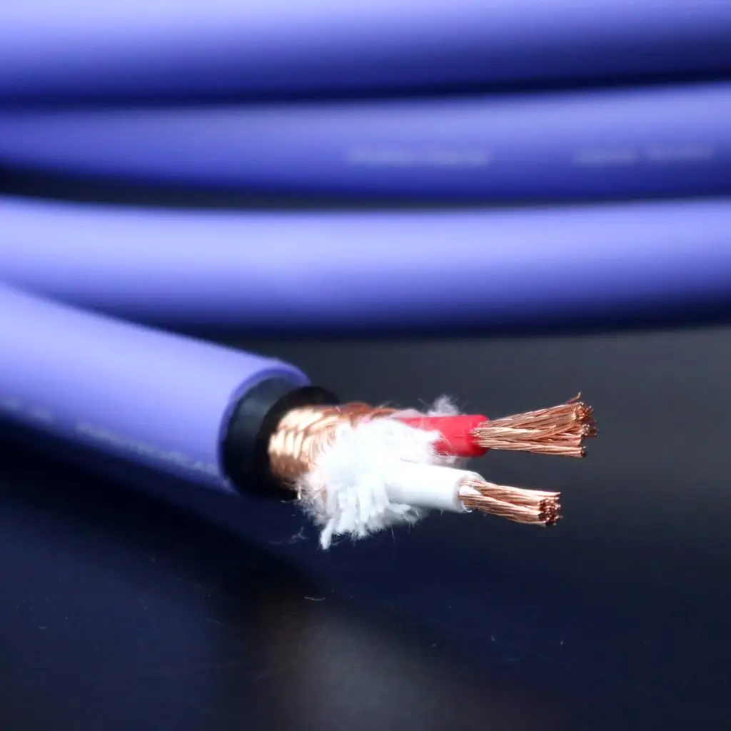 Oryginalny japoński Furutech FA - α S22 Single Crystal Copper Flagship RCA Audio Signal Cable XLR Balanced Cable Bulk Cable