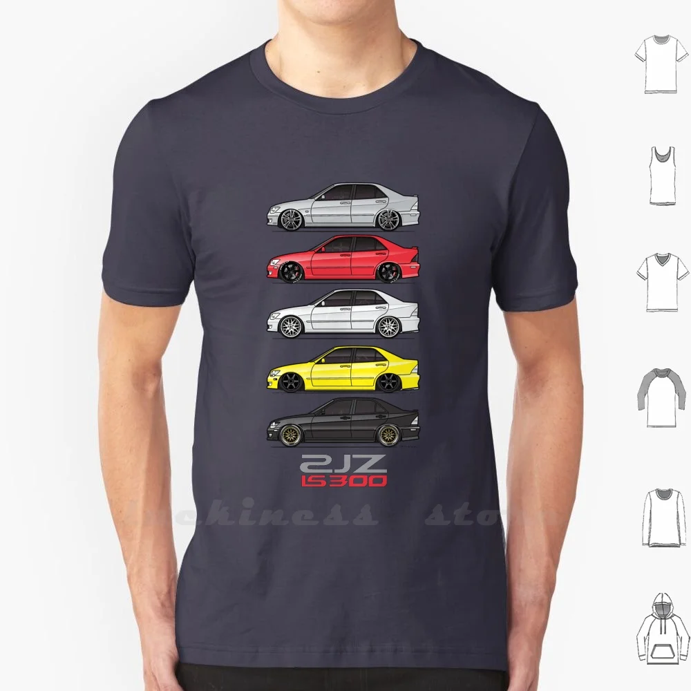 Five Is300 T Shirt Ringer Cotton Lexus Is300 Is200 200 300 1999 99 2000 00 2001 01 2002 02 2003 03 2004 04 2005 05 Altezza 2Jz