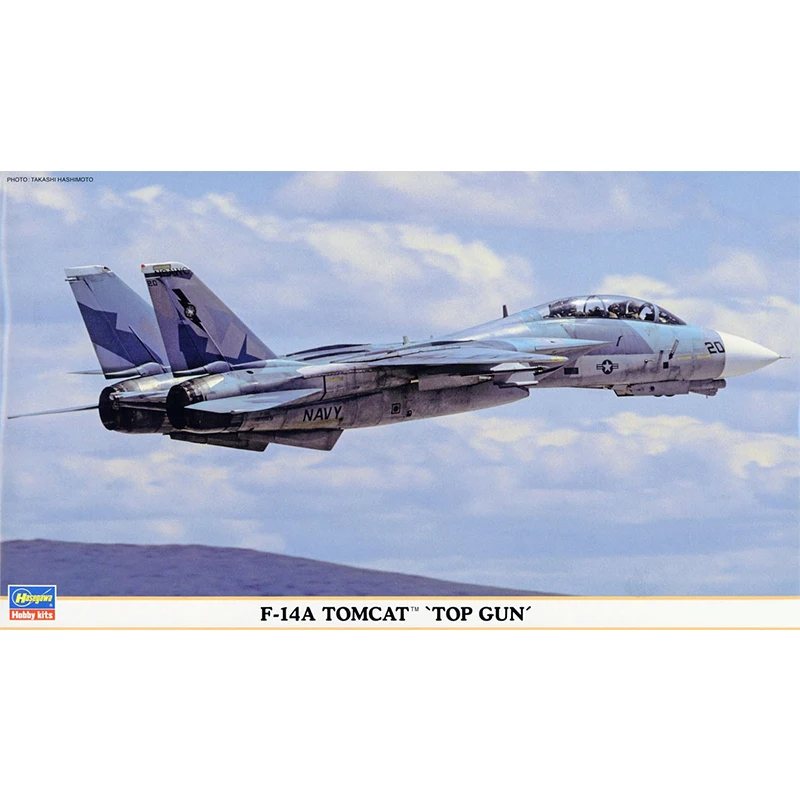 Hasegawa Plastic Assembly Military Model 1/72 Scale U.S F-14A Tomcat 