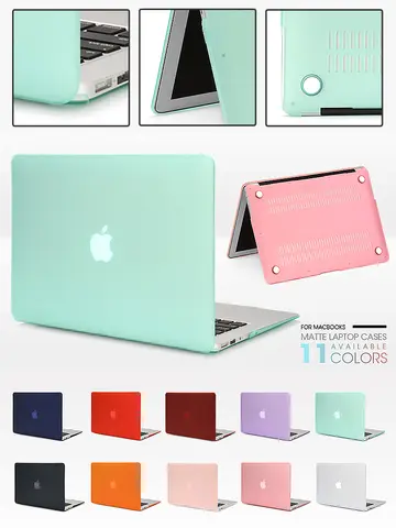 Capa fosca para laptop, para apple macbook air 13 pro 11 12 13 15 16 tamanhos a2337 a1466 a1708 a2179 macbook fosco capa protetora dura