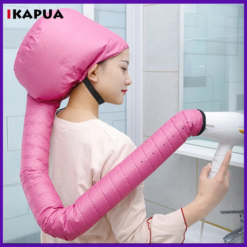 Портативный фен для волос, аксессуары для завивки волос, Быстросохнущий колпачок, головной убор, головной убор для женщин, домашний парикмахерский