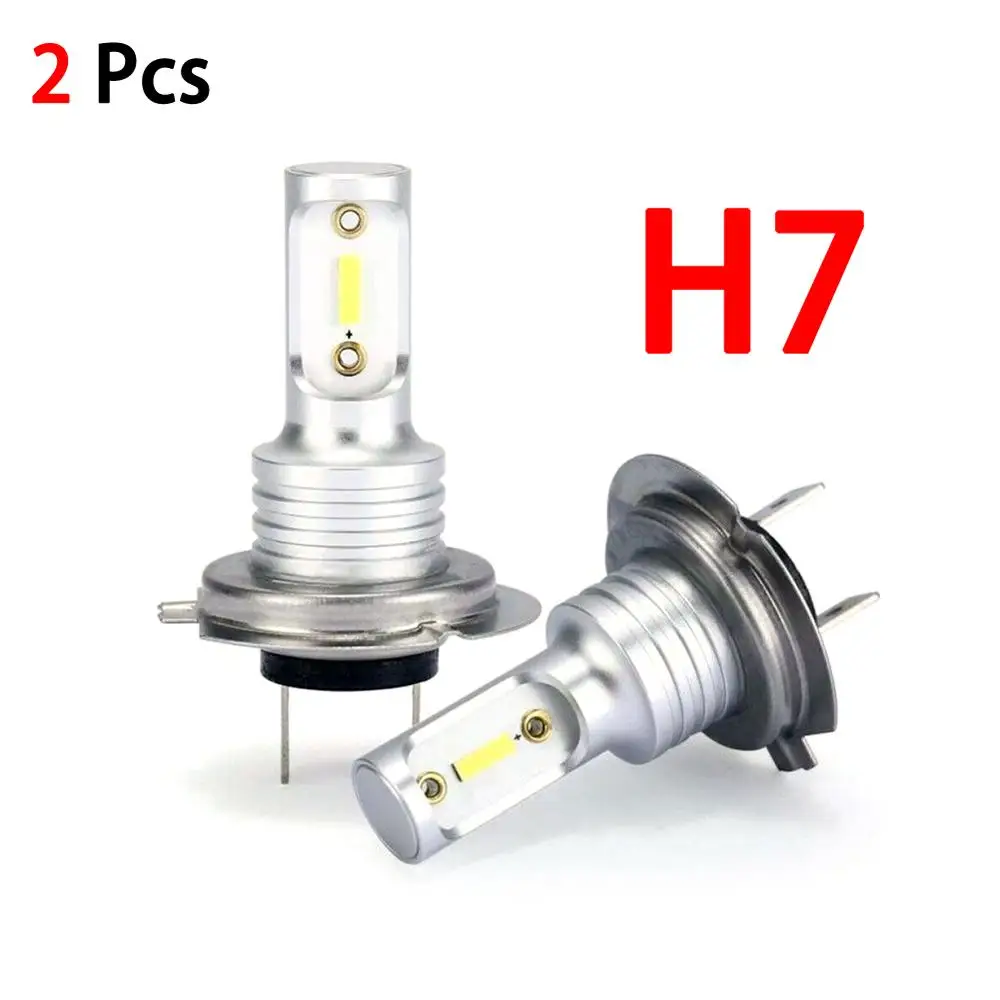 

Free Shipping 360 Degree Beam Angle H7 LED Headlight Bulbs Conversion Kit Hi/Lo Beam 55W 8000LM 6000K Super Bright Wholesale CSV