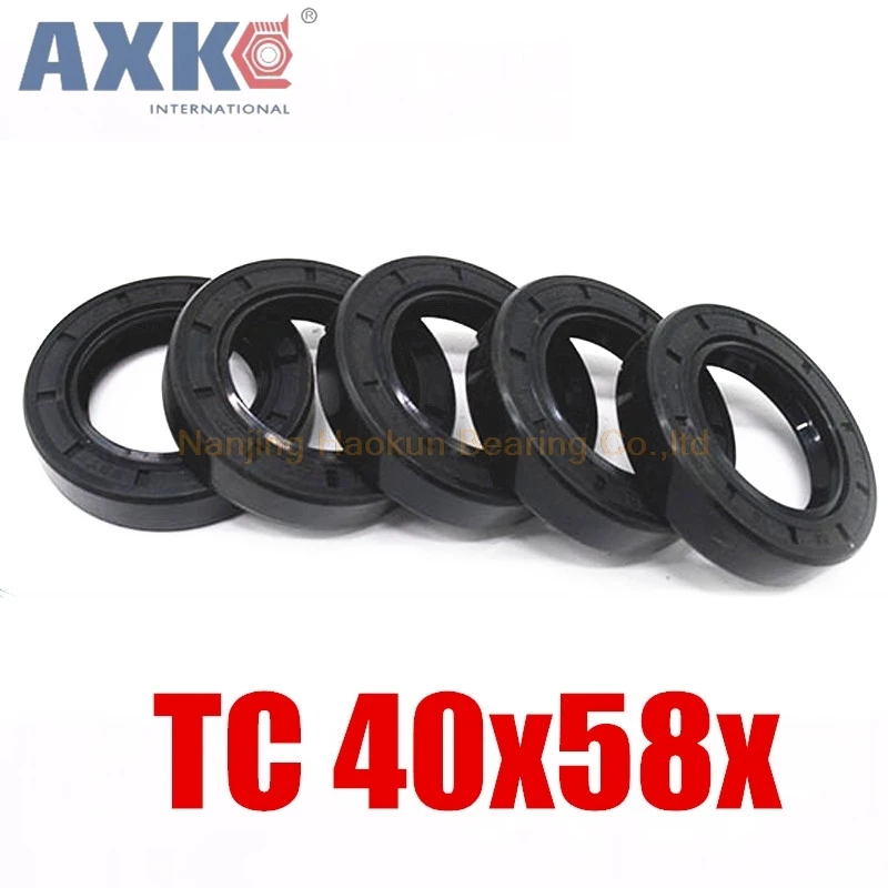 

10pcs AXK TC 40x58x7 40x58x8 40x58x10 40x58x12 NBR 40x58 40*58 Skeleton Oil Seals AXK high-quality Seals Radial shaft seals