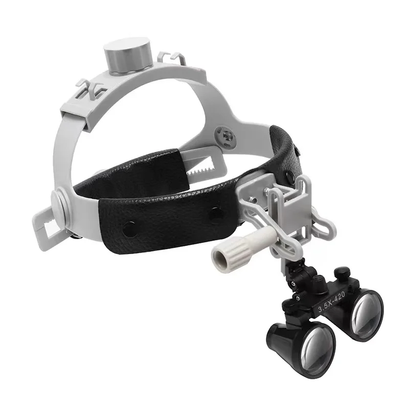 2.5X 3.5X Helmet Dental Loupes Binocular Magnifying Glass Headband Dentist Surgery Surgical Operation Medical Clinical Magnifier