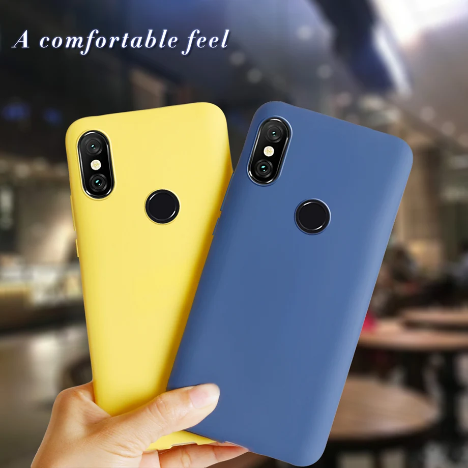 For Xiaomi Mi 8 Case Mi 8 lite Cover Ultra Soft Protective Shockproof Bumper Case for Xiaomi mi8 mi 8 cases Silicone Back Cover