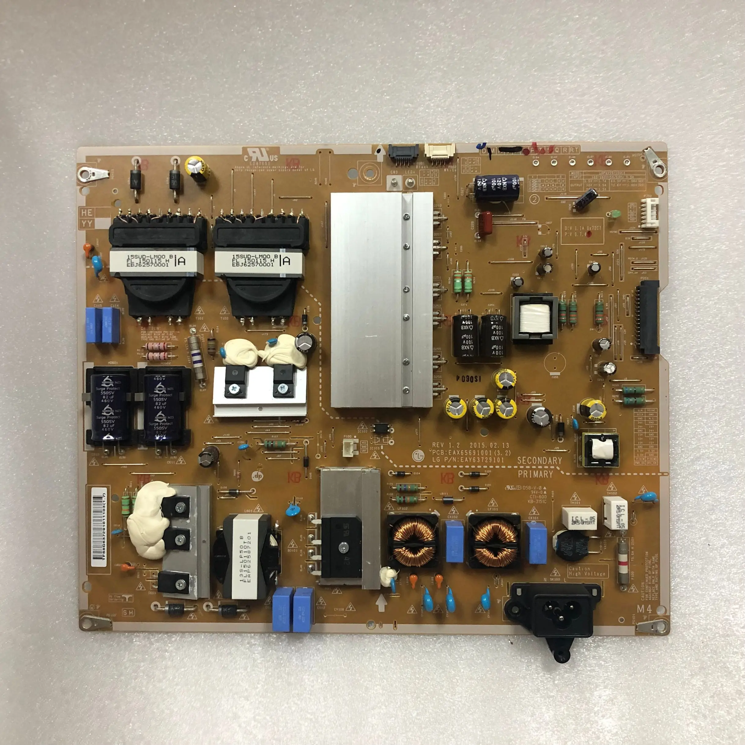 power board for Original LG 55UF7700/8500 power board EAX65691001 LGP4955-15UL6 spot