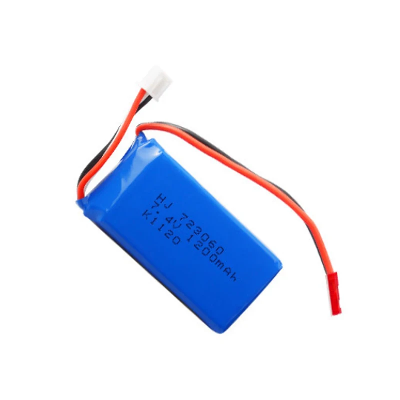 Baterai Lipo 7.4V 1200MAh untuk V262 V333 V353B V666 Q212 X6 H16 Suku Cadang RC Quadrocopter 723060 2S 7.4 Baterai Lipo