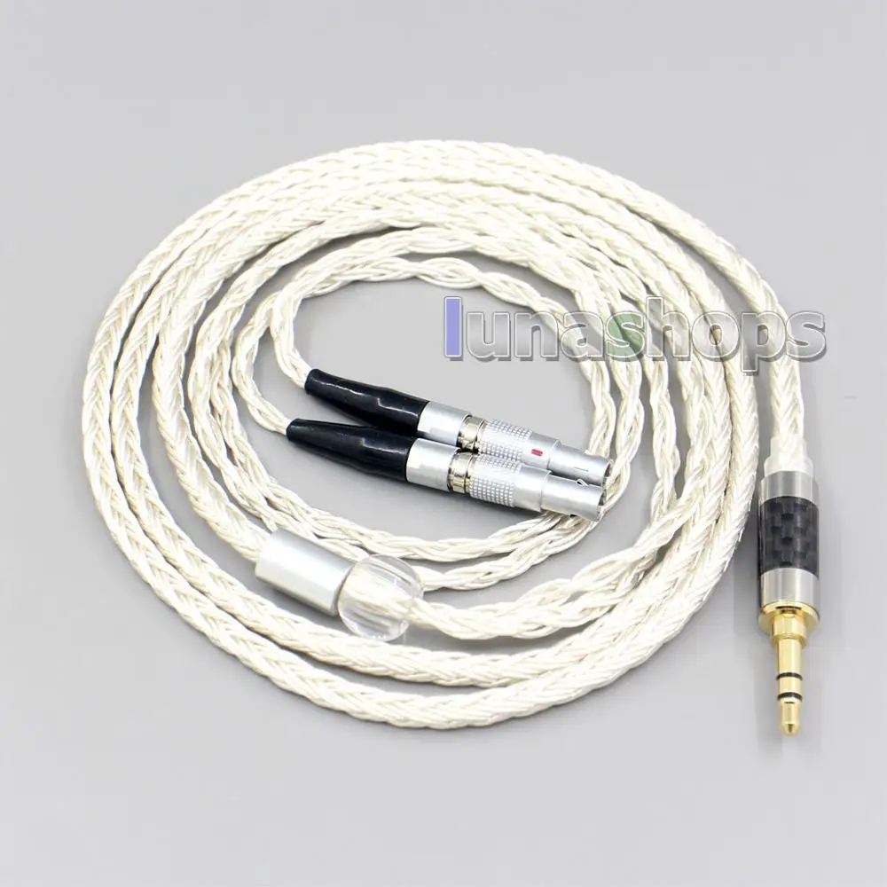 Cable de auriculares OCC Chapado en plata, 16 núcleos, para Ultrasone, Veritas, tobilee, 25E, Edición 15, ED 8EX, ED15, LN007235