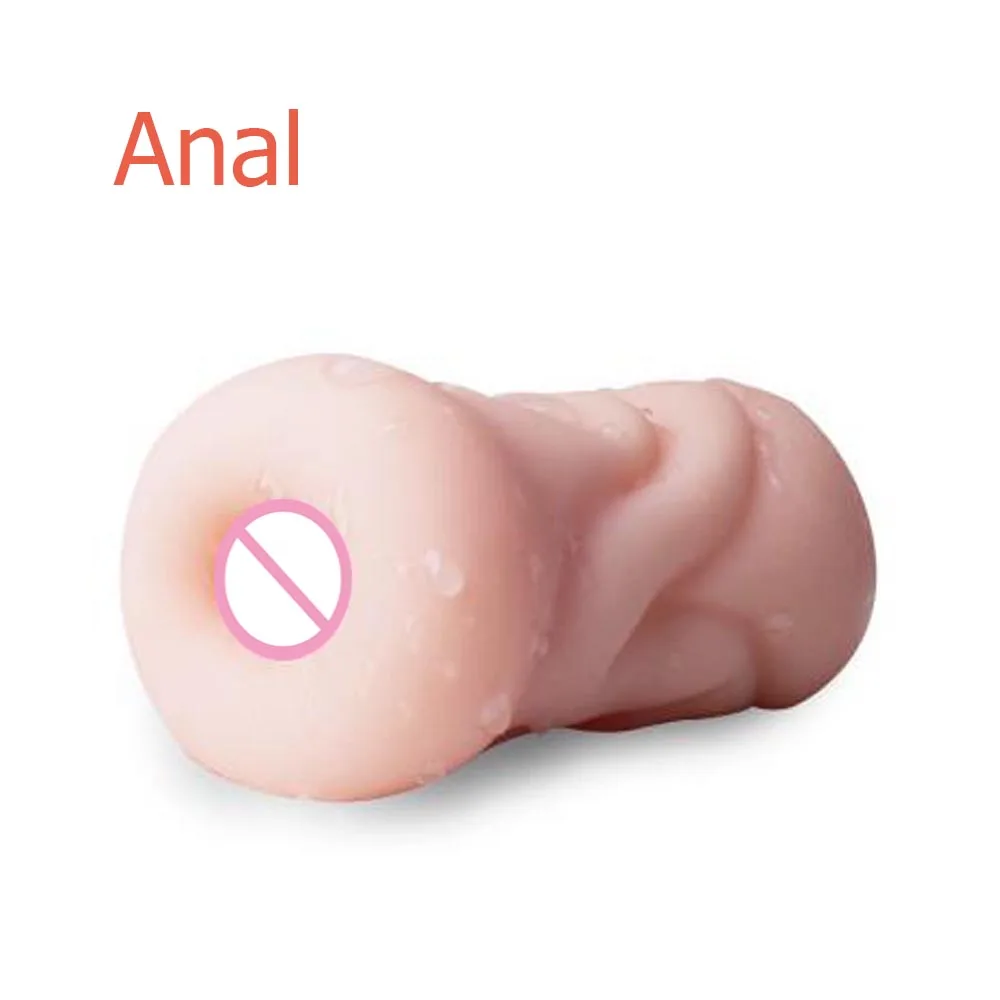 EXVOID Artificial Vagina Mouth Anal Masturbatory Cup Realistic Deep Pussy No Vibrator Oral Sex Toys for Men Male Masturbator