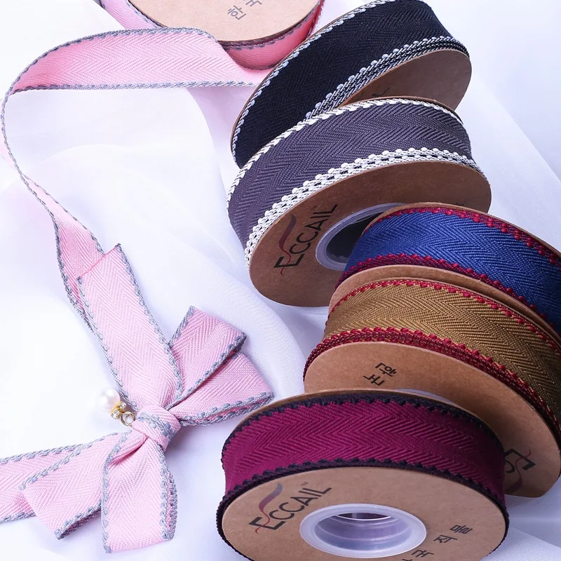 3 Yards DIY Bowknot Hair Accessories Material Bouquet Packaging Ribbon Hat Apparel Decoration Gift Decoration Ribbon Wedding Sup