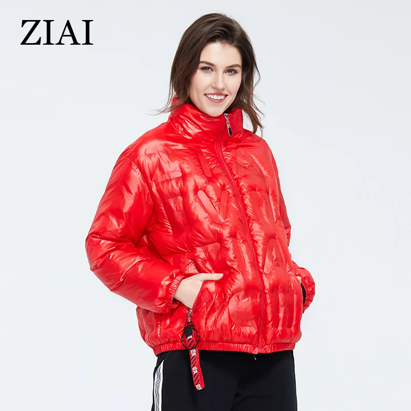 ZIAI 2022 Spring  women coat Warm Thin Cotton Short loose Parka casual fashion female high quality Outwear trend Jacket ZR-3019