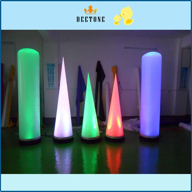 

Sale of LED inflatable cylindrical cone lights, which can be used for advertising business and so on.