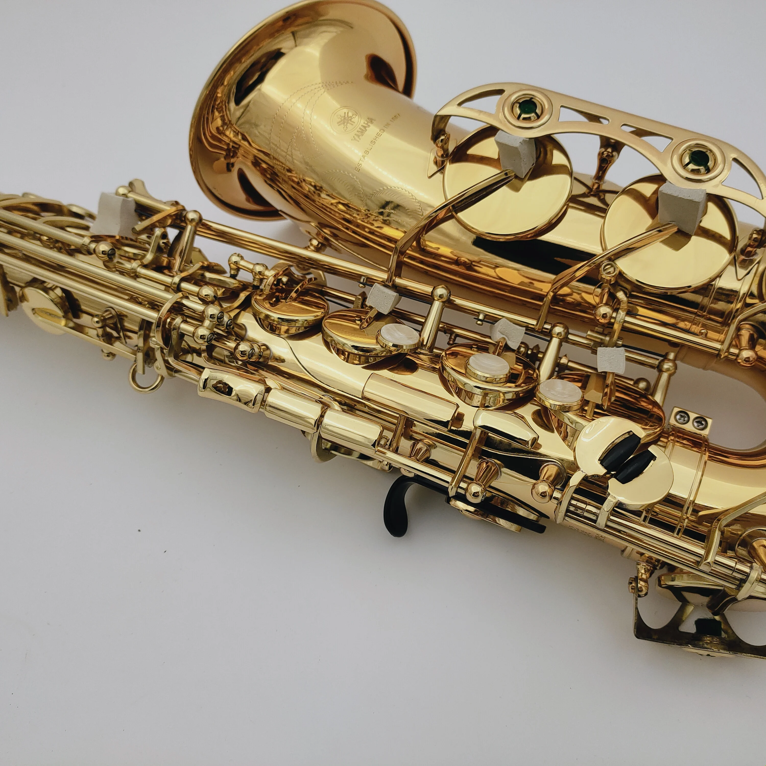 Saxophone Alto YAS-62, images réelles, Instrument de musique professionnel en laiton plaqué laque or avec étui, livraison gratuite