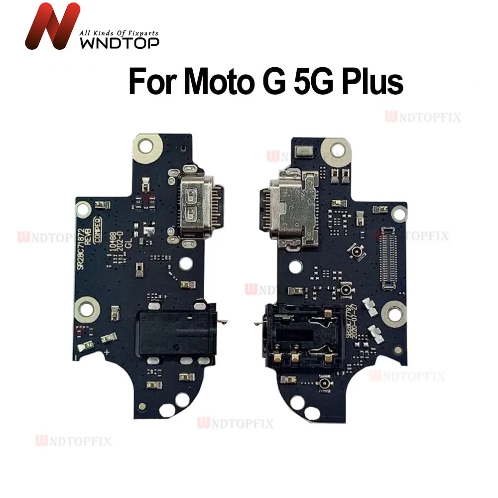 

For Motorola Moto G 5G Plus USB Charging Port For Moto G 5G Plus Charger Port Dock Plug Connect Board