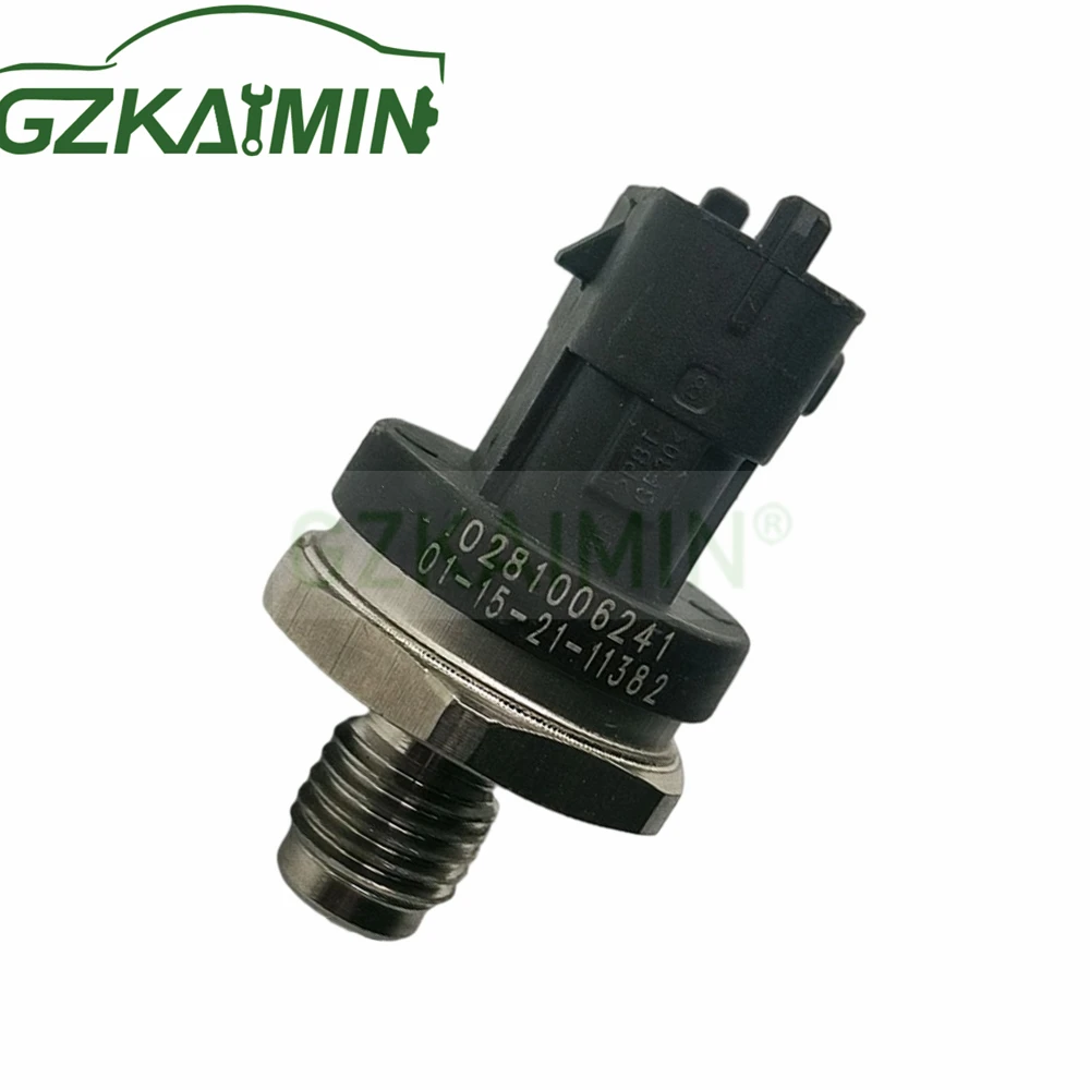 Fuel Rail High Pressure Sensor OEM 0281006241 7701069618 8200576683 469334 For Renault Koleos 2.0 dCi