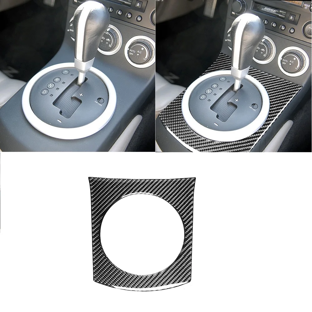 

Automatic Shifter Surround Frame Carbon Fiber Sticker Decorative Modified For Nissan 350Z Z33 2003-2009