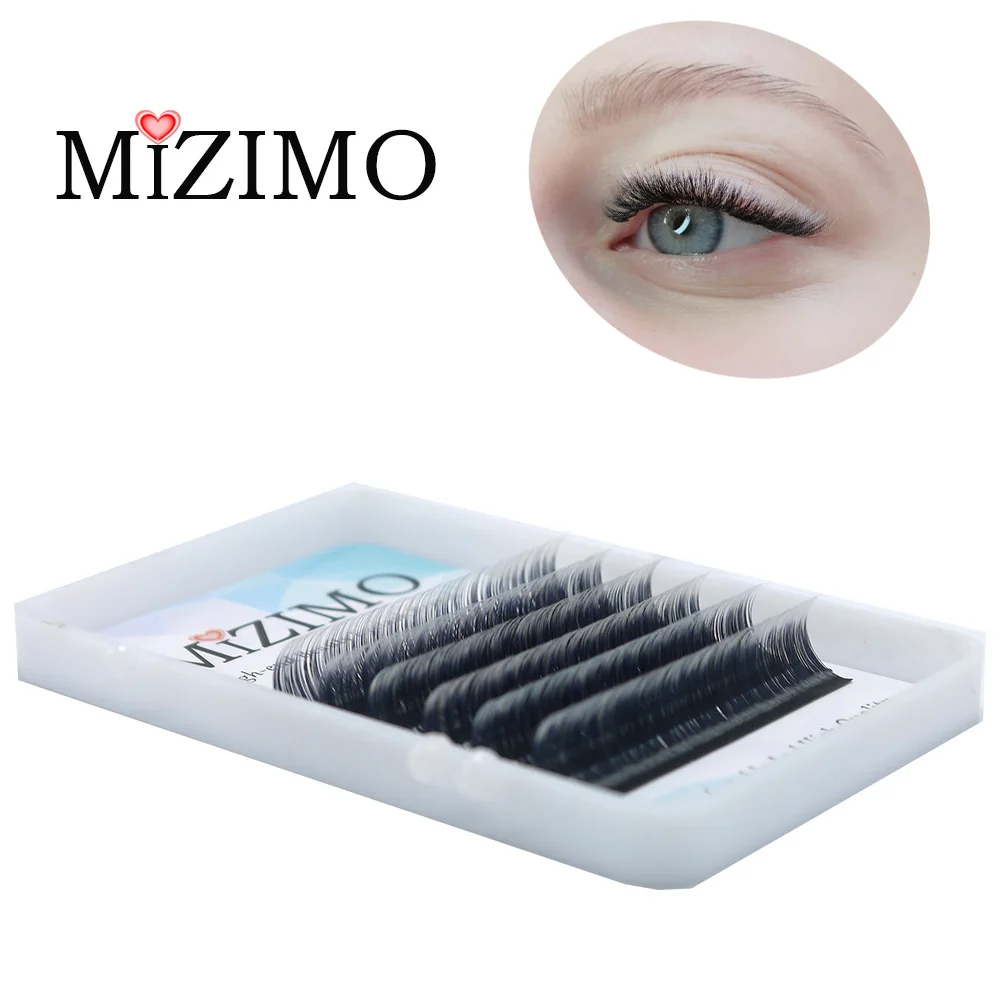 New black and white two-color eyelash handmade artificial mink hair personalized flower eyelash extension tool