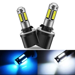 2x 880 H27 Led Bulb 30 4014smd Car Fog Lights Driving Day Running Lamp Automobiles Bulbs Super Bright Car Bulbs White Blue H27W2