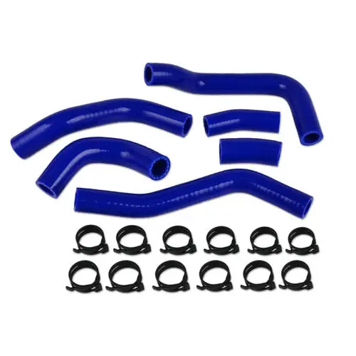 NICECNC Blue 18PCS Motorcycle Silicone Radiator Coolant Hose Silicone hose kit For Honda CRF450R CRF 450R 2013-2014