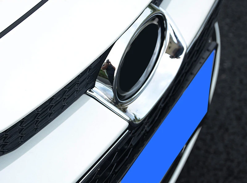US ONLY! For Toyota Corolla E210 Levin SEDAN 2019-2023 Colorful ABS Front Hood Bonnet Logo Brand Frame Cover Trim  Car Styling