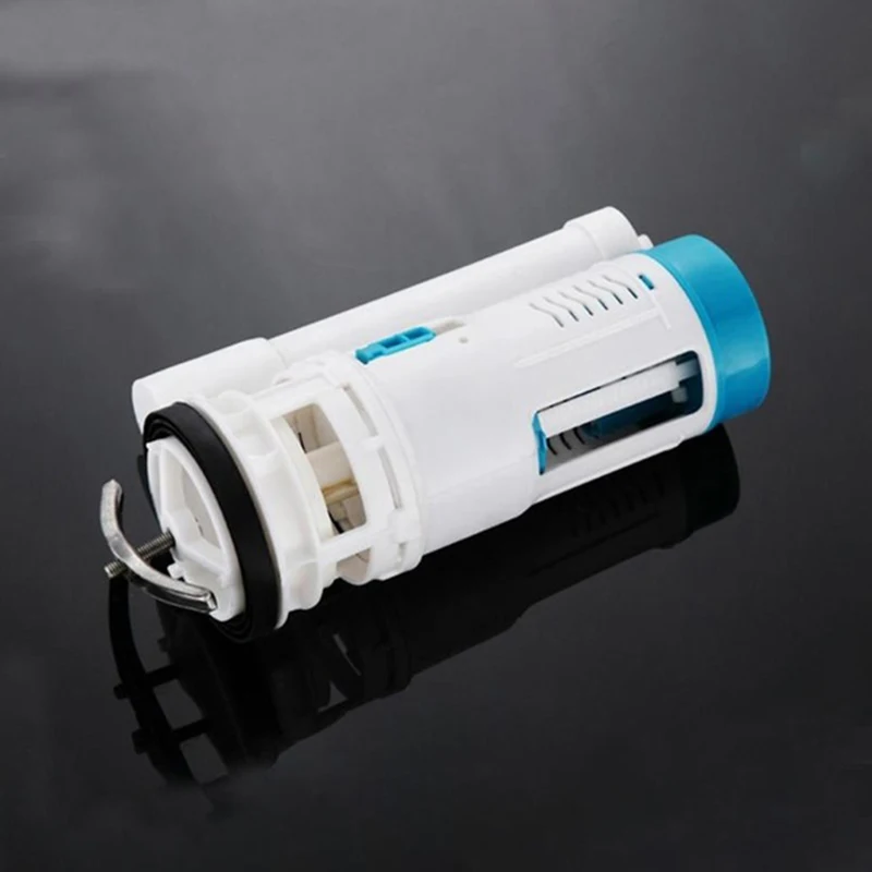 New Marine Double Toilet Accessories Set Outlet Valve Old Fashioned Single Drain Valve Water Tank Fitting White+Blue