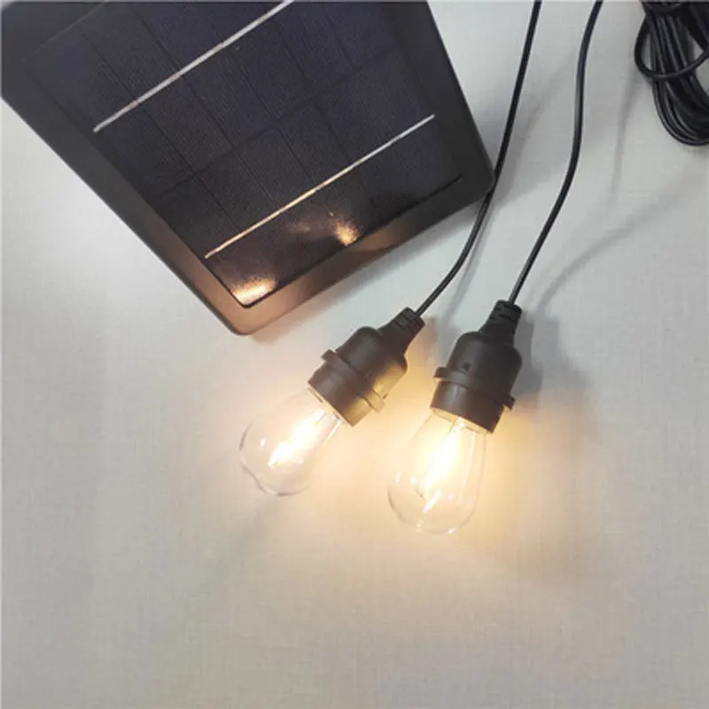 

The new solar LED bulb lamp highlights the courtyard hanging lamp waterproof landscape lamp solar outdoor bulb.