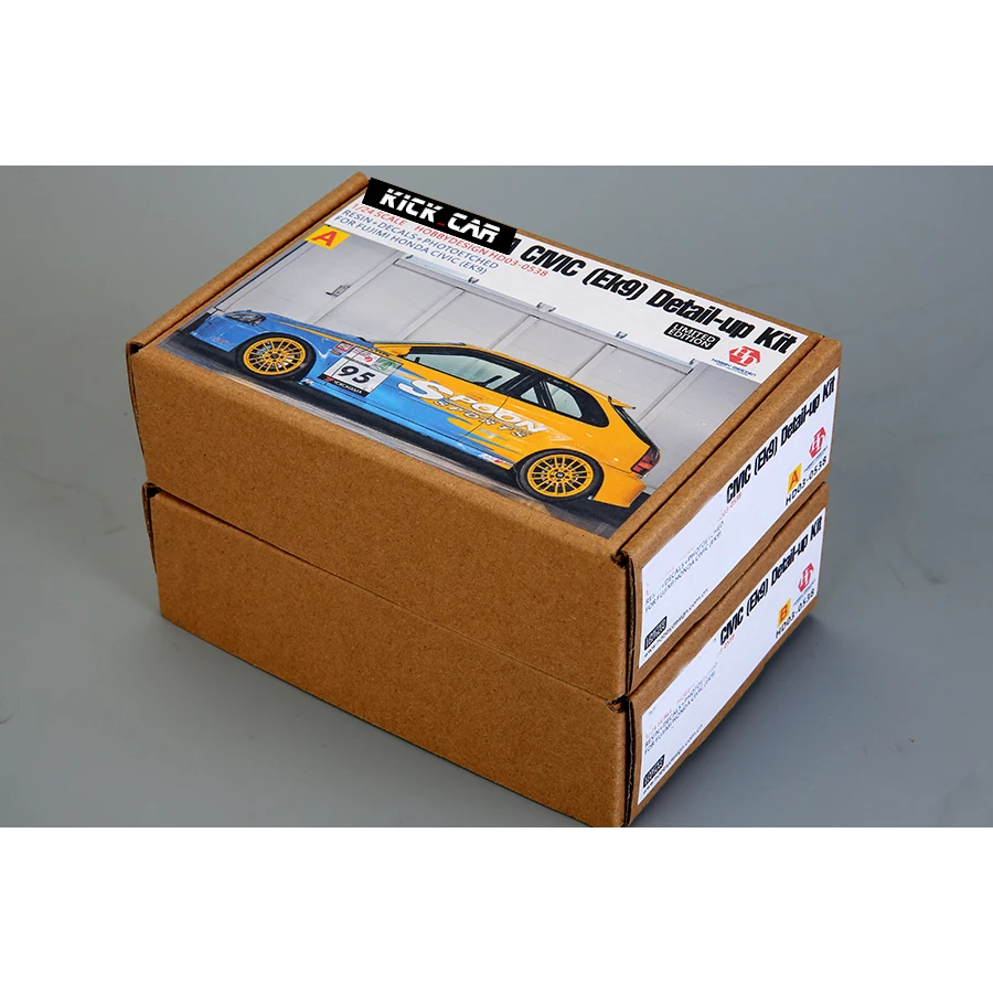 Hobby Design HD03-0538 1/24 Civic(EK9) Detail-up Set Model Car Modifications Hand Made Model Set For Fujimi Civic(EK9)